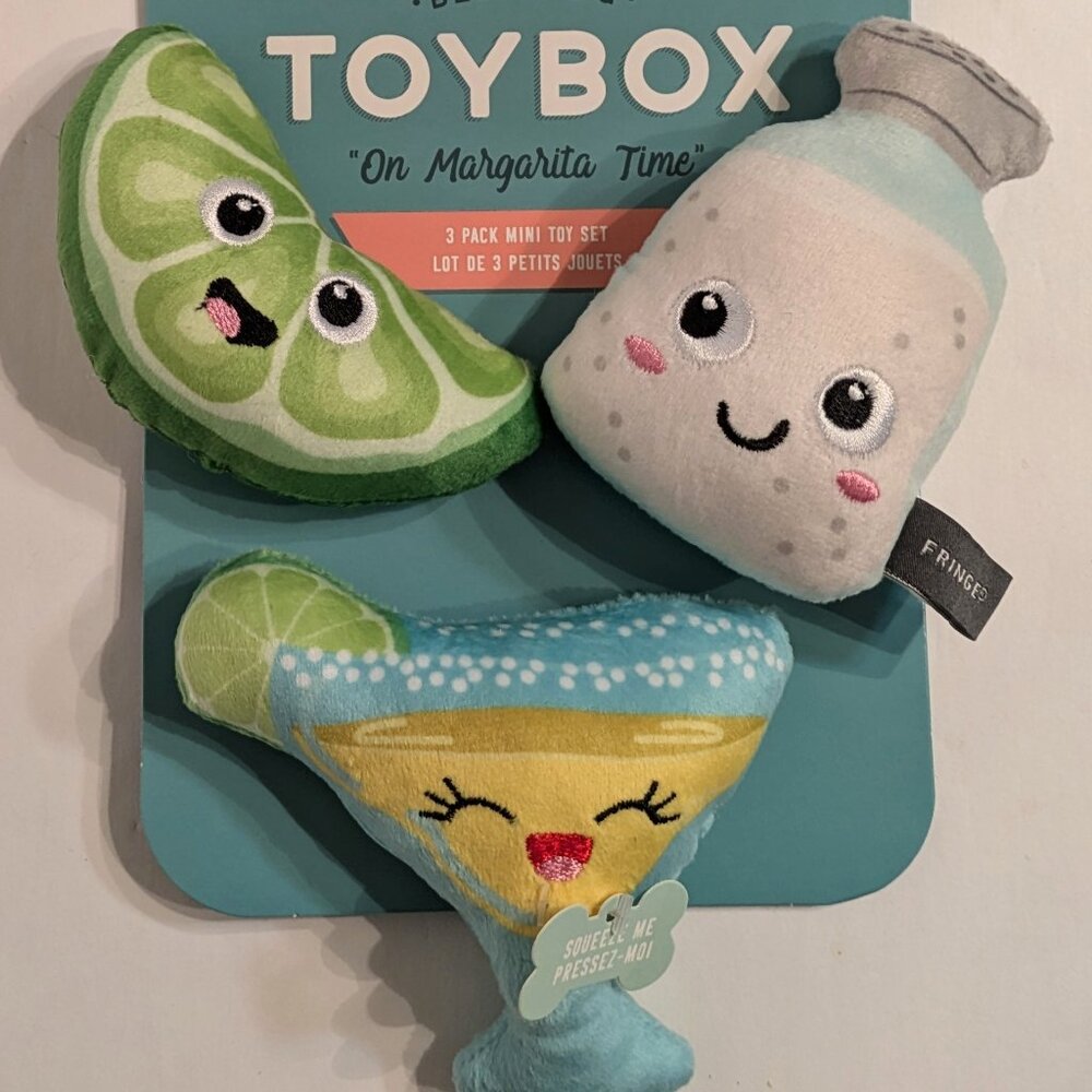 Fringe Studio - Margarita Time 3 Piece Small Dog Toy Set